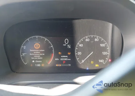 2025 Honda Odyssey Ex-L z USA, uszkodzony, nr VIN 5FNRL6H69SB029995